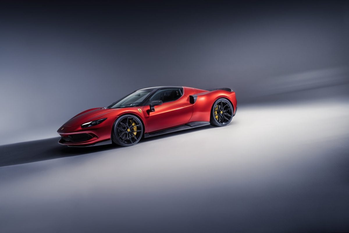 Novitec Ferrari 296 GTB In Nero & Rosso Scuderia – Carbon Fiber Body Kit And Forged Wheels