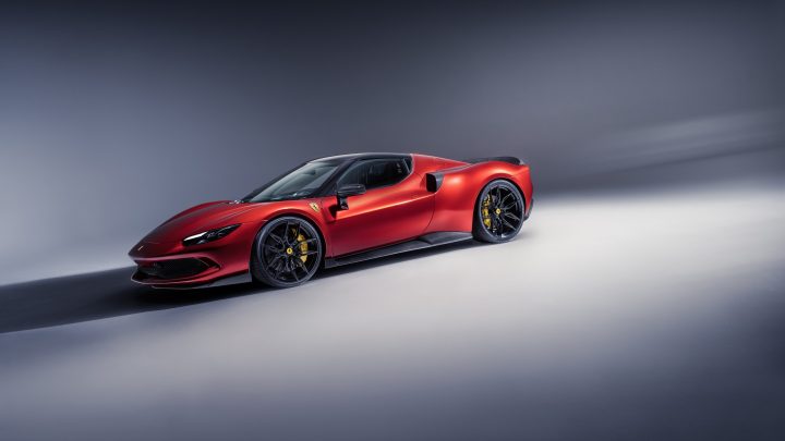 Novitec Ferrari 296 GTB In Nero & Rosso Scuderia - Carbon Fiber Body Kit And Forged Wheels