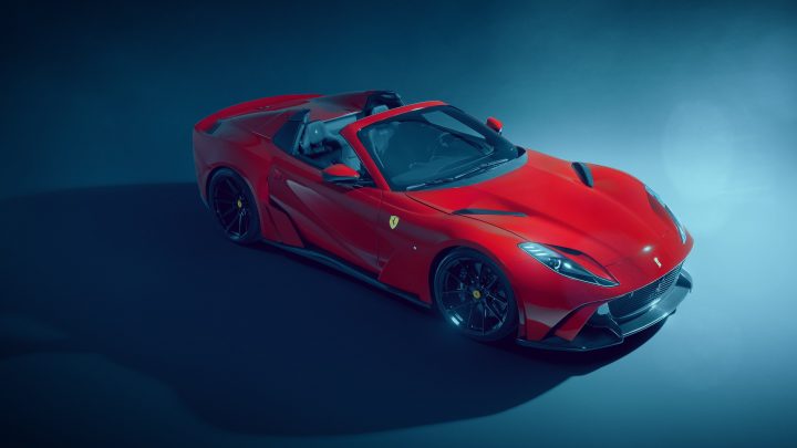 Rosso Corsa Ferrari 812 GTS N-LARGO By NOVITEC
