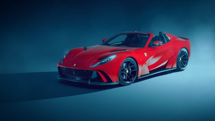 Rosso Corsa Ferrari 812 GTS N-LARGO By NOVITEC