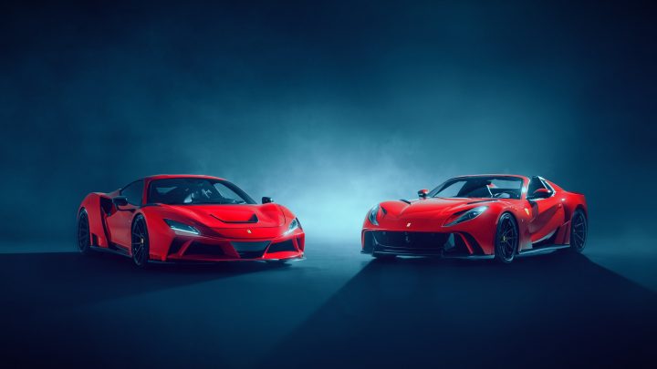 Rosso Corsa Ferrari 812 GTS N-LARGO By NOVITEC