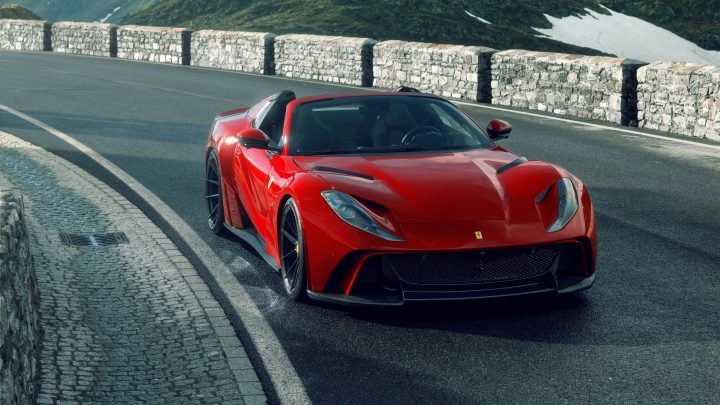 Rosso Corsa Ferrari 812 GTS N-LARGO By NOVITEC