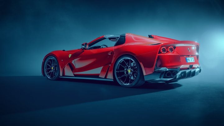 Rosso Corsa Ferrari 812 GTS N-LARGO By NOVITEC