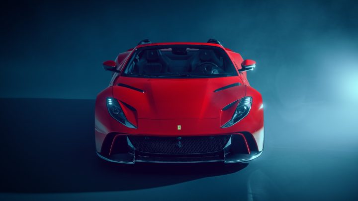 Rosso Corsa Ferrari 812 GTS N-LARGO By NOVITEC