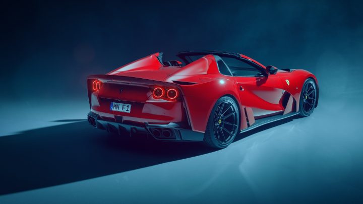 Rosso Corsa Ferrari 812 GTS N-LARGO By NOVITEC