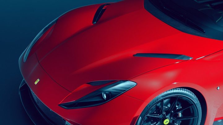 Rosso Corsa Ferrari 812 GTS N-LARGO By NOVITEC