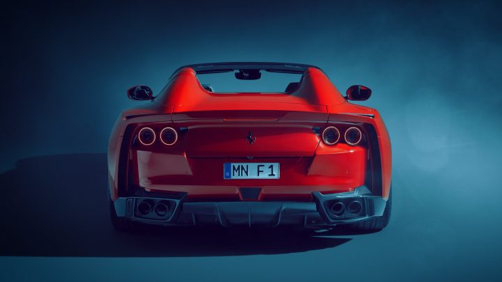 Rosso Corsa Ferrari 812 GTS N-LARGO By NOVITEC
