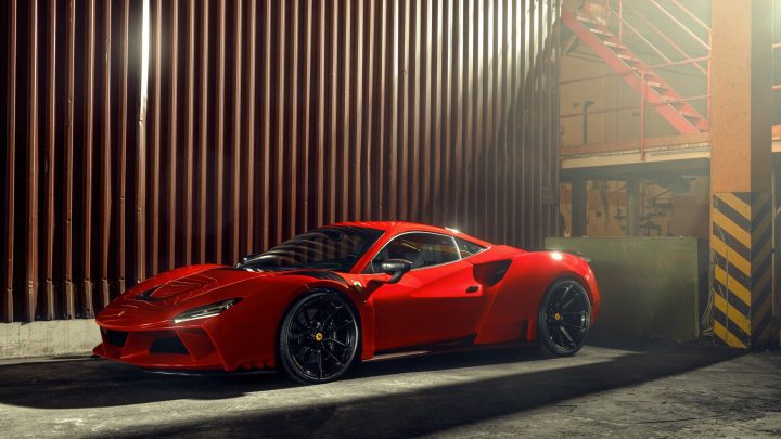 Rosso Corsa Ferrari F8 - NOVITEC N-LARGO Body Kit & Forged Wheels