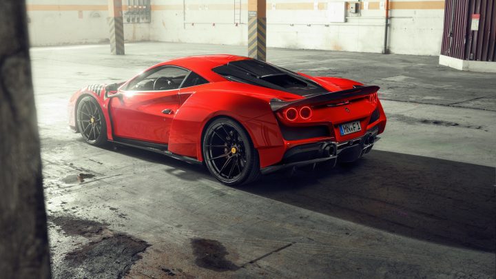 Rosso Corsa Ferrari F8 - NOVITEC N-LARGO Body Kit & Forged Wheels