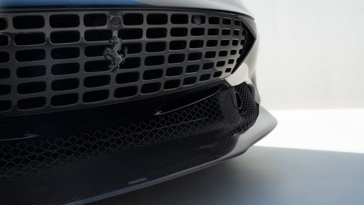 Nero Ferrari Roma Spider - Novitec Carbon Fiber Body Kit And Forged Wheels
