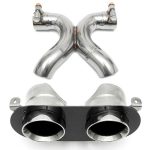 Fabspeed Challenge Style Dual Exhaust Tips for Ferrari 458 Italia [FS.FER.458.DLTP/FS.FER.458.DLTPF] - Adapter Pipe