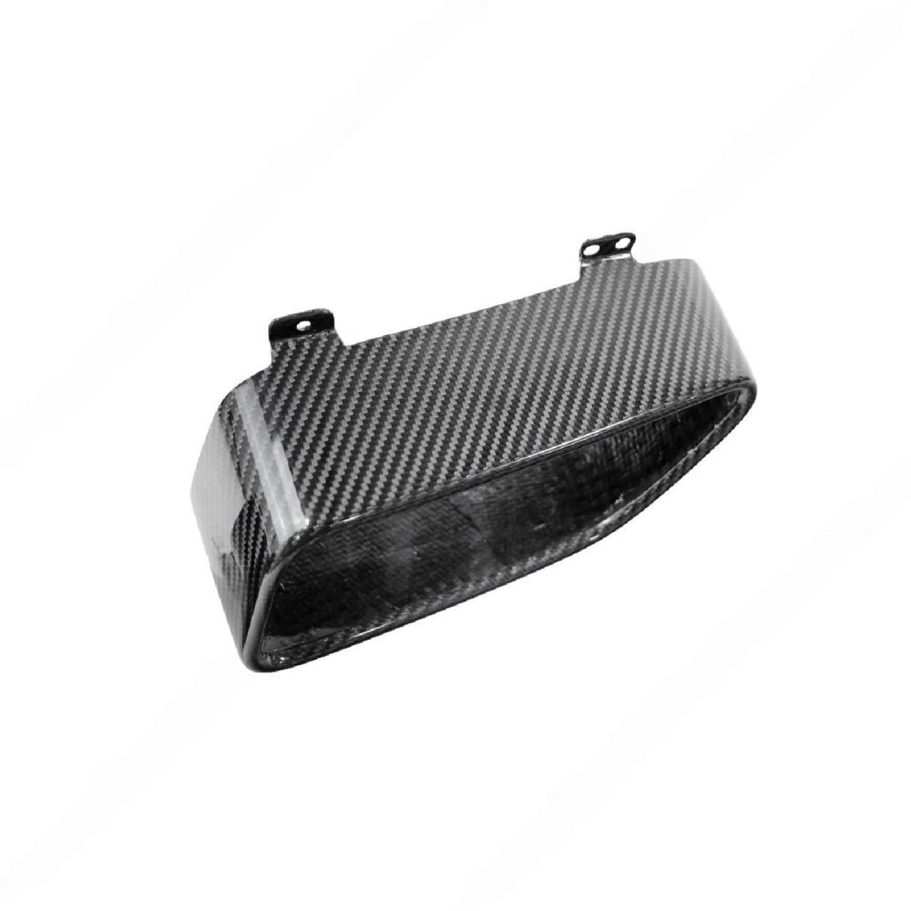 Exotic Car Gear Carbon Tail Pipe Tip Surrounds for McLaren 12C / 650S [ECG-MCL-TP-2X , ECG-MCL-TP-2X-1 , ECG-MCL-TP-2X-1-1 , ECG-MCL-TP-2X-1-1-1] in Gloss - Closeup