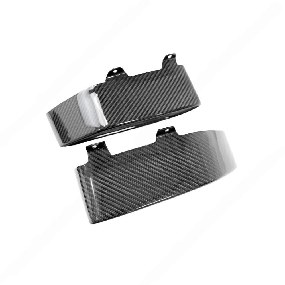 Exotic Car Gear Carbon Tail Pipe Tip Surrounds for McLaren 12C / 650S [ECG-MCL-TP-2X , ECG-MCL-TP-2X-1 , ECG-MCL-TP-2X-1-1 , ECG-MCL-TP-2X-1-1-1] in Gloss - Pair Closeup
