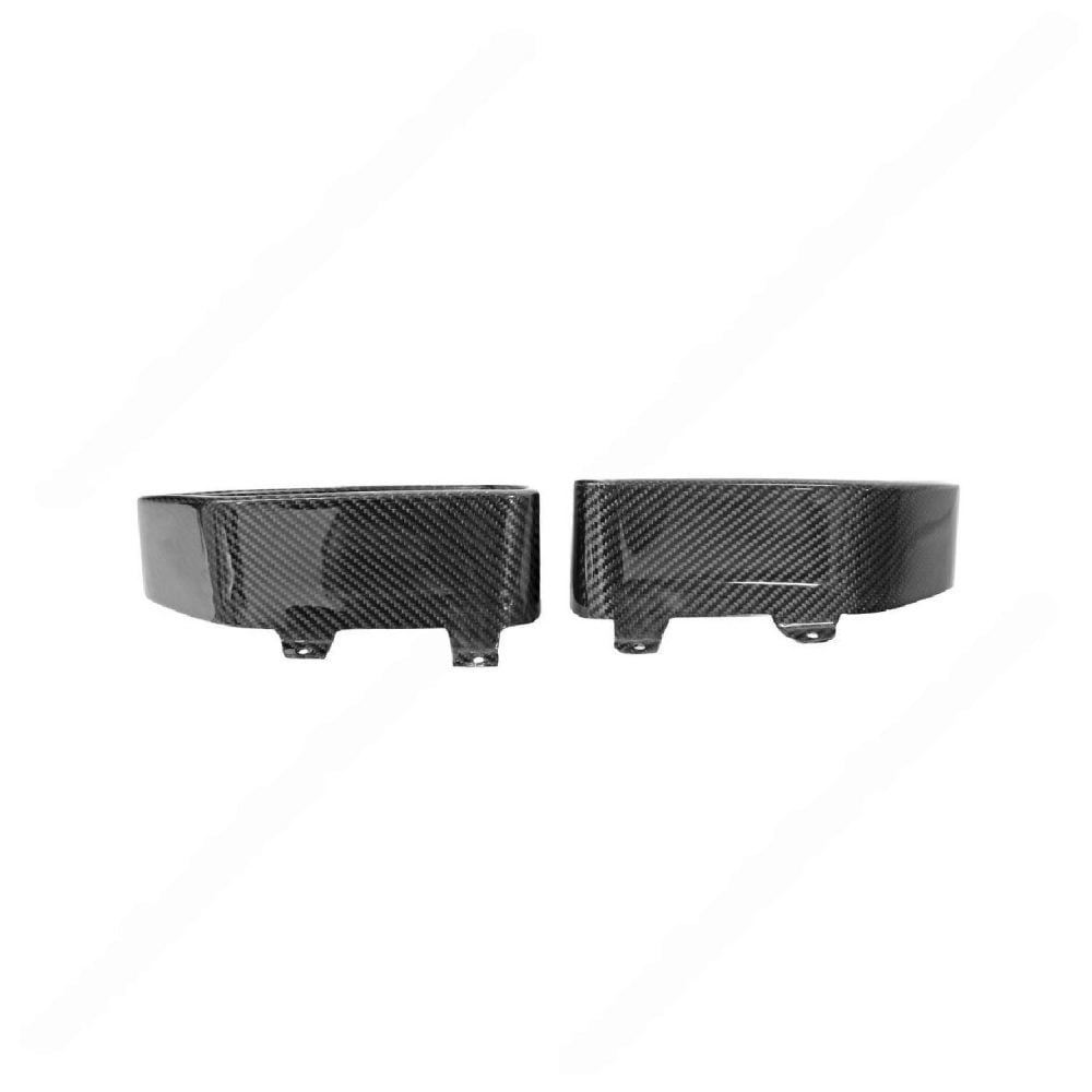 Exotic Car Gear Carbon Tail Pipe Tip Surrounds for McLaren 12C / 650S [ECG-MCL-TP-2X , ECG-MCL-TP-2X-1 , ECG-MCL-TP-2X-1-1 , ECG-MCL-TP-2X-1-1-1] in Gloss - Pair