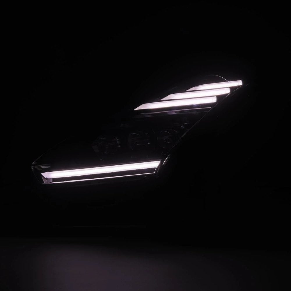 AlphaRex NOVA-Series LED Projector Headlights in Alpha Black for