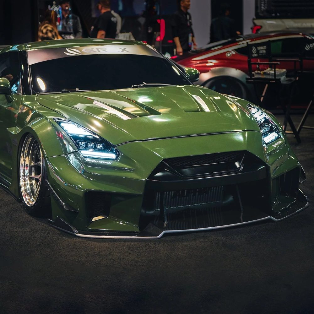 AlphaRex NOVA-Series LED Projector Headlights in Alpha Black for