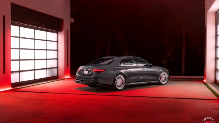 Graphite Gray Metallic Mercedes S63 AMG - Vossen GEN-04 Forged 3-Piece Wheels