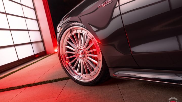Graphite Gray Metallic Mercedes S63 AMG - Vossen GEN-04 Forged 3-Piece Wheels