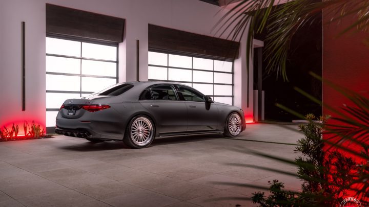 Graphite Gray Metallic Mercedes S63 AMG - Vossen GEN-04 Forged 3-Piece Wheels