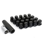 RAYS 17HEX 20pc Lock & Lug Nut Set in Black