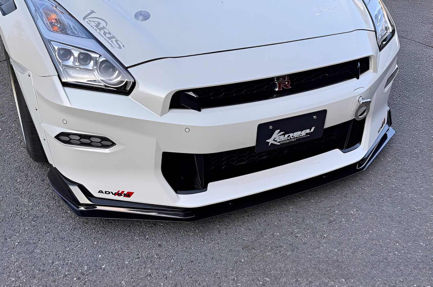 Kansai Service Front Lip for 2024 R35 Nissan GT-R