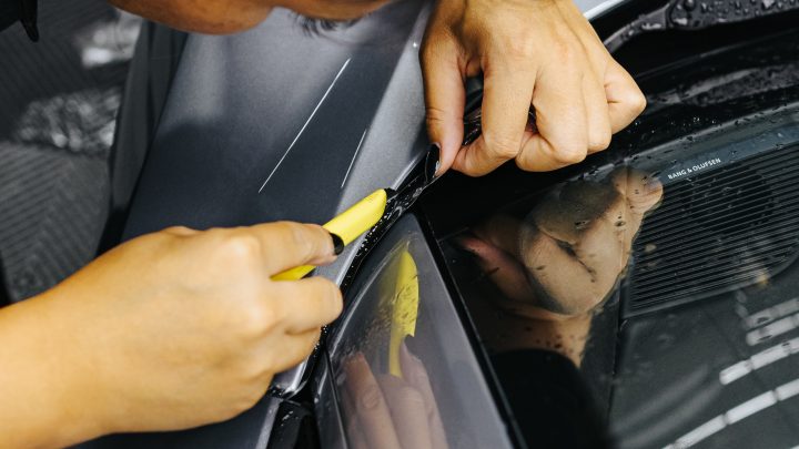 Floret Silver Audi R8 – XPEL Ultimate Plus Paint Protection Film (hood, fenders, and doors only)