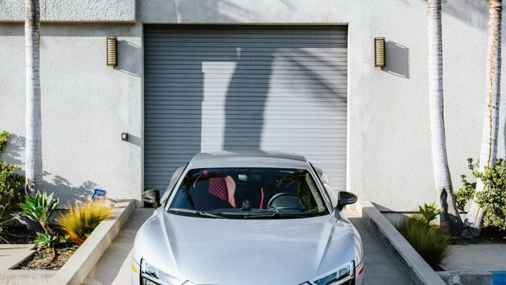 Floret Silver Audi R8 – XPEL Ultimate Plus Paint Protection Film (hood, fenders, and doors only)