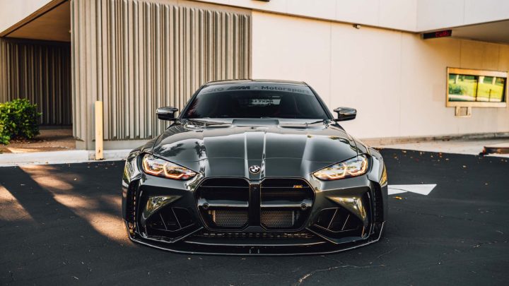Black ADRO Widebody BMW M4 - MV FORGED LM-101 Wheels