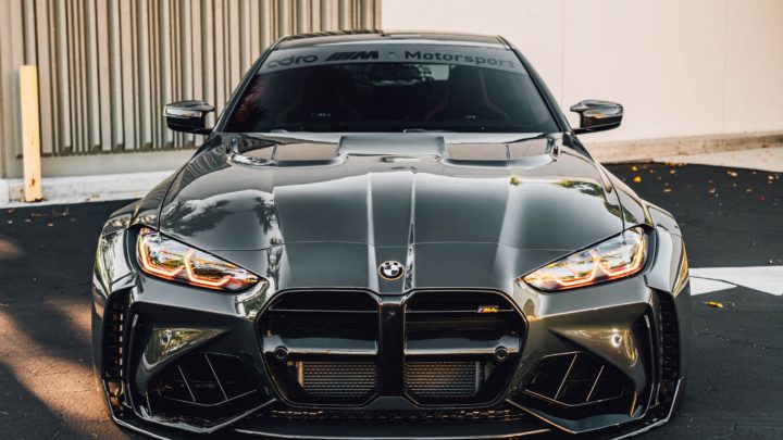 Black ADRO Widebody BMW M4 - MV FORGED LM-101 Wheels