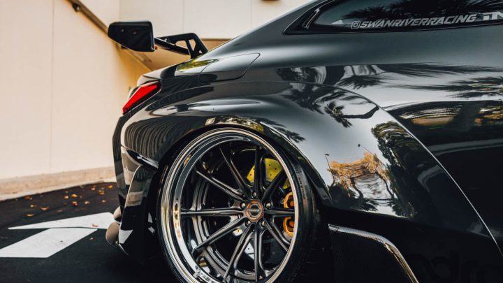 Black ADRO Widebody BMW M4 - MV FORGED LM-101 Wheels
