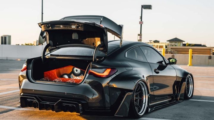 Black ADRO Widebody BMW M4 - MV FORGED LM-101 Wheels