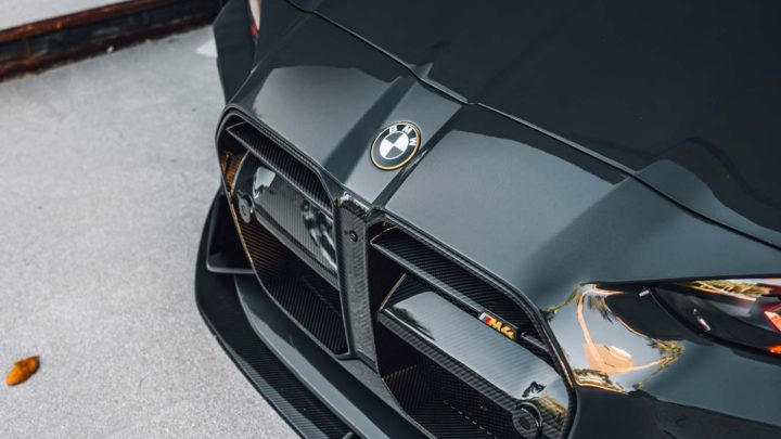 Black ADRO Widebody BMW M4 - MV FORGED LM-101 Wheels