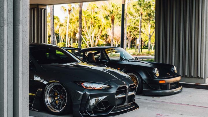 Black ADRO Widebody BMW M4 - MV FORGED LM-101 Wheels