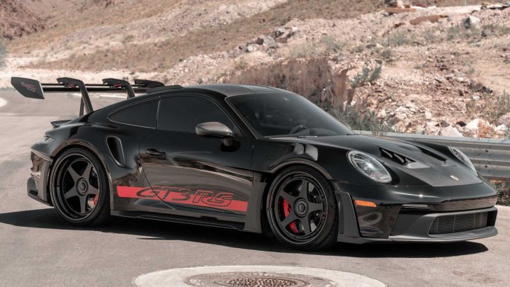 Black Porsche 911 GT3 RS - MV FORGED PS0 | MV40 Wheels