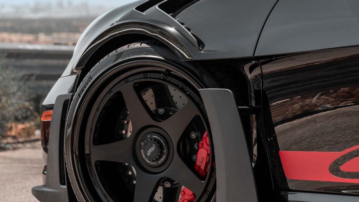 Black Porsche 911 GT3 RS - MV FORGED PS0 | MV40 Wheels