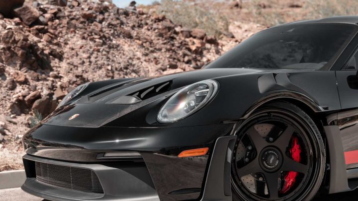 Black Porsche 911 GT3 RS - MV FORGED PS0 | MV40 Wheels