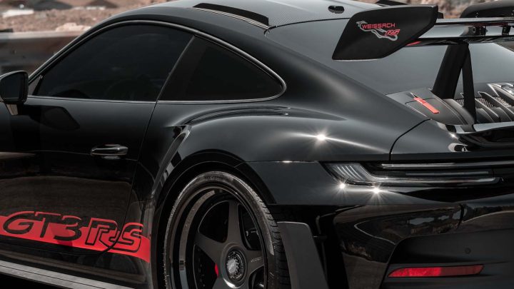 Black Porsche 911 GT3 RS - MV FORGED PS0 | MV40 Wheels