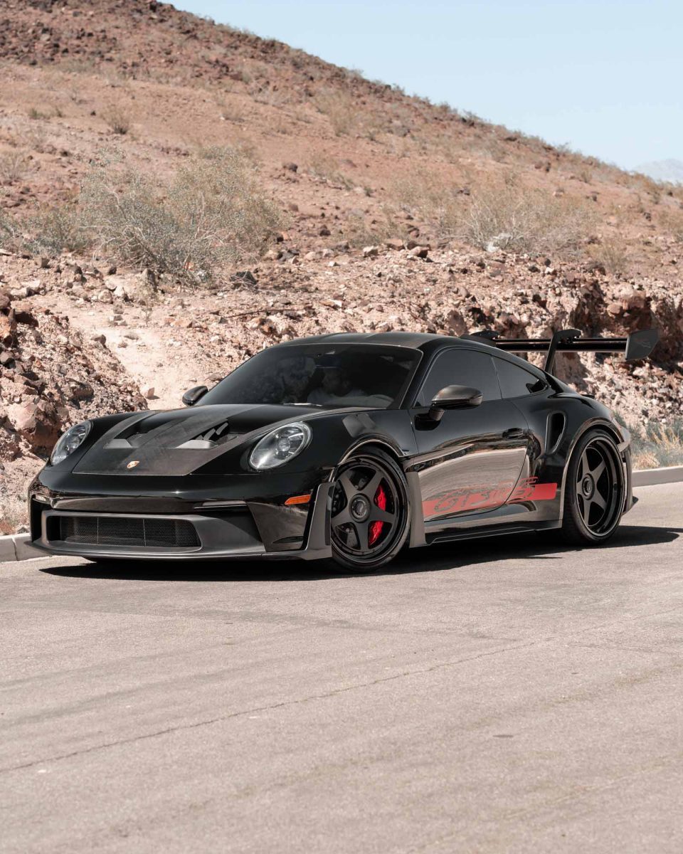 Black Porsche 911 GT3 RS - MV FORGED PS0 | MV40 Wheels