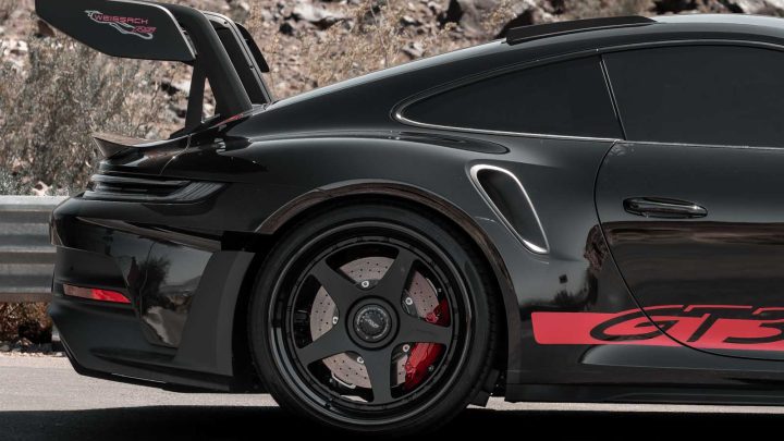 Black Porsche 911 GT3 RS - MV FORGED PS0 | MV40 Wheels