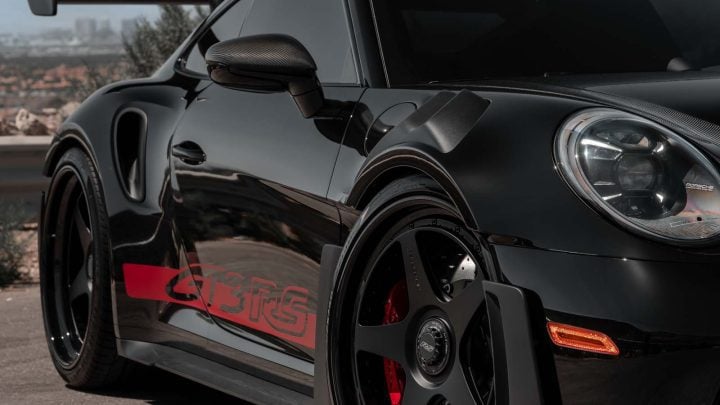 Black Porsche 911 GT3 RS - MV FORGED PS0 | MV40 Wheels