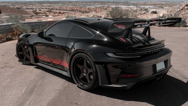 Black Porsche 911 GT3 RS - MV FORGED PS0 | MV40 Wheels