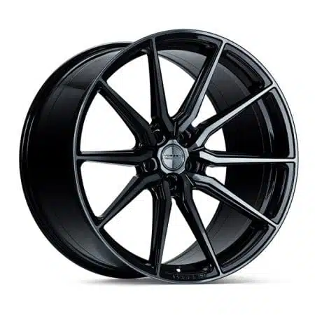 Vossen Hybrid Forged Series HF-3 Wheel in Double Tinted Gloss Black – 20×10.5 +30 5-112 [HF3-0M16]