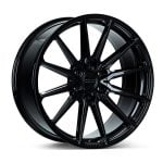 Vossen Hybrid Forged (6-lug) Series HF6-1 Wheel in Gloss Black - Left Side