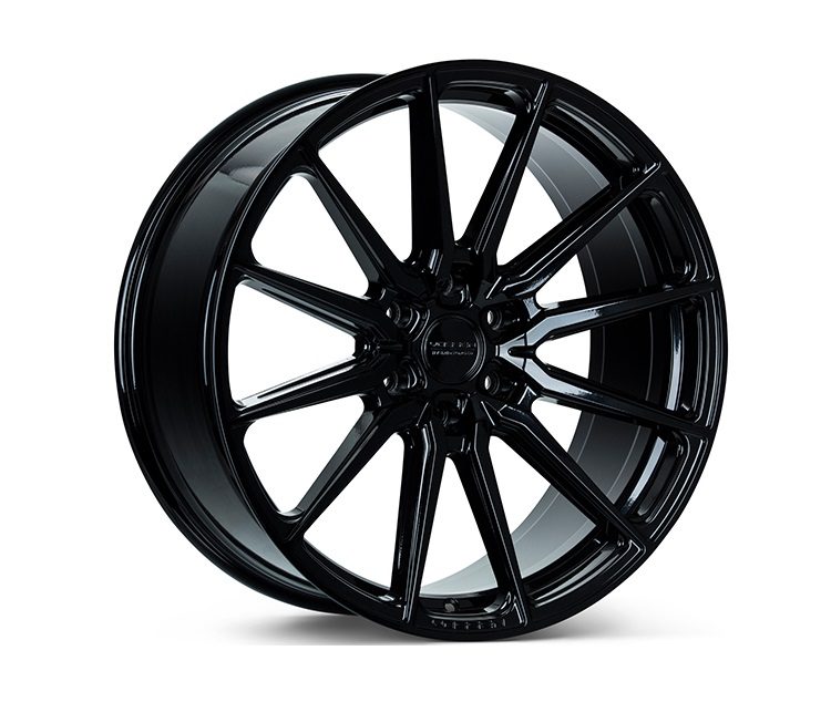 Vossen Hybrid Forged (6-lug) Series HF6-1 Wheel in Gloss Black - Left Side