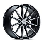 Vossen Hybrid Forged (6-lug) Series HF6-1 Wheel in Brushed Matte Black