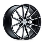 Vossen Hybrid Forged (6-lug) Series HF6-1 Wheel in Brushed Matte Black