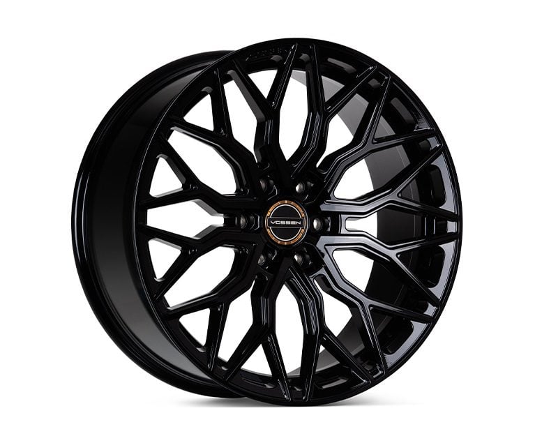 Vossen Hybrid Forged (6-lug) Series HF6-3 Wheel in Gloss Black - Left Side