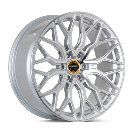 Vossen Hybrid Forged (6-lug) Series HF6-3 Wheel in Silver Polished – 24×10 +25 6-139.7 [HF63-4G40]