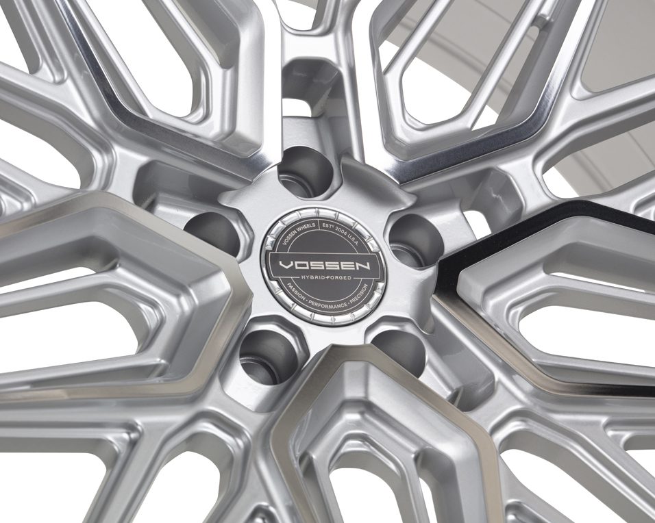 Vossen Hybrid Forged Series HF-7 Wheel in Silver Polished - 22x10