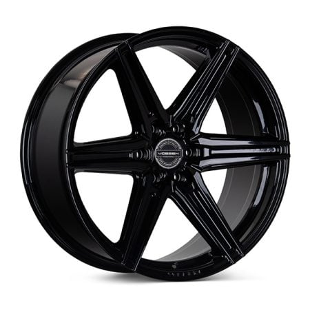 Vossen Hybrid Forged (6-lug) Series HF6-2 Wheel in Gloss Black – 22×9.5 +20 6-139.7 [HF62-2G26]